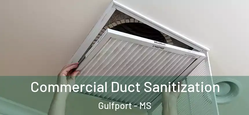 Commercial Duct Sanitization Gulfport - MS